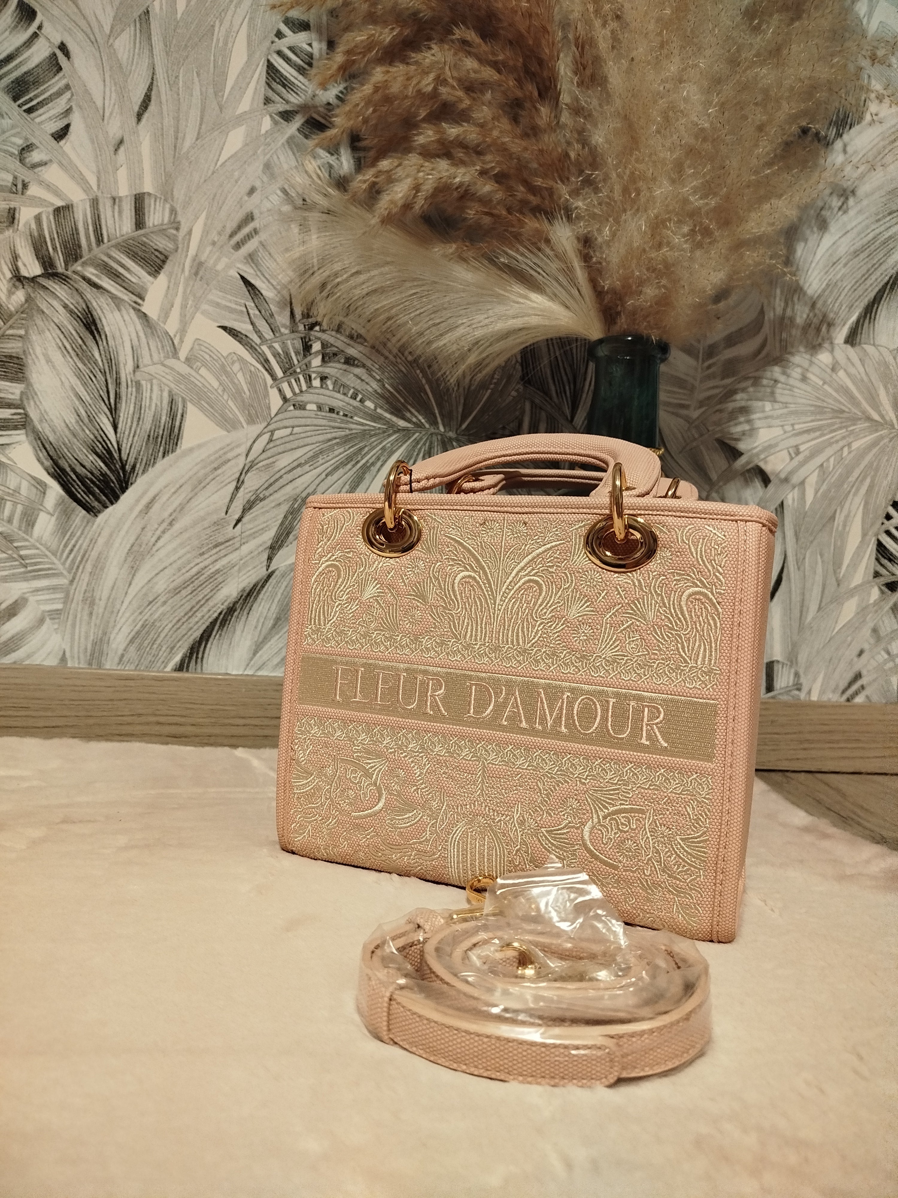 Sac à main " fleur d'amour "