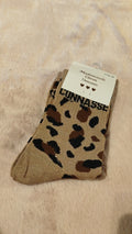 Chaussette " connasse " léopard