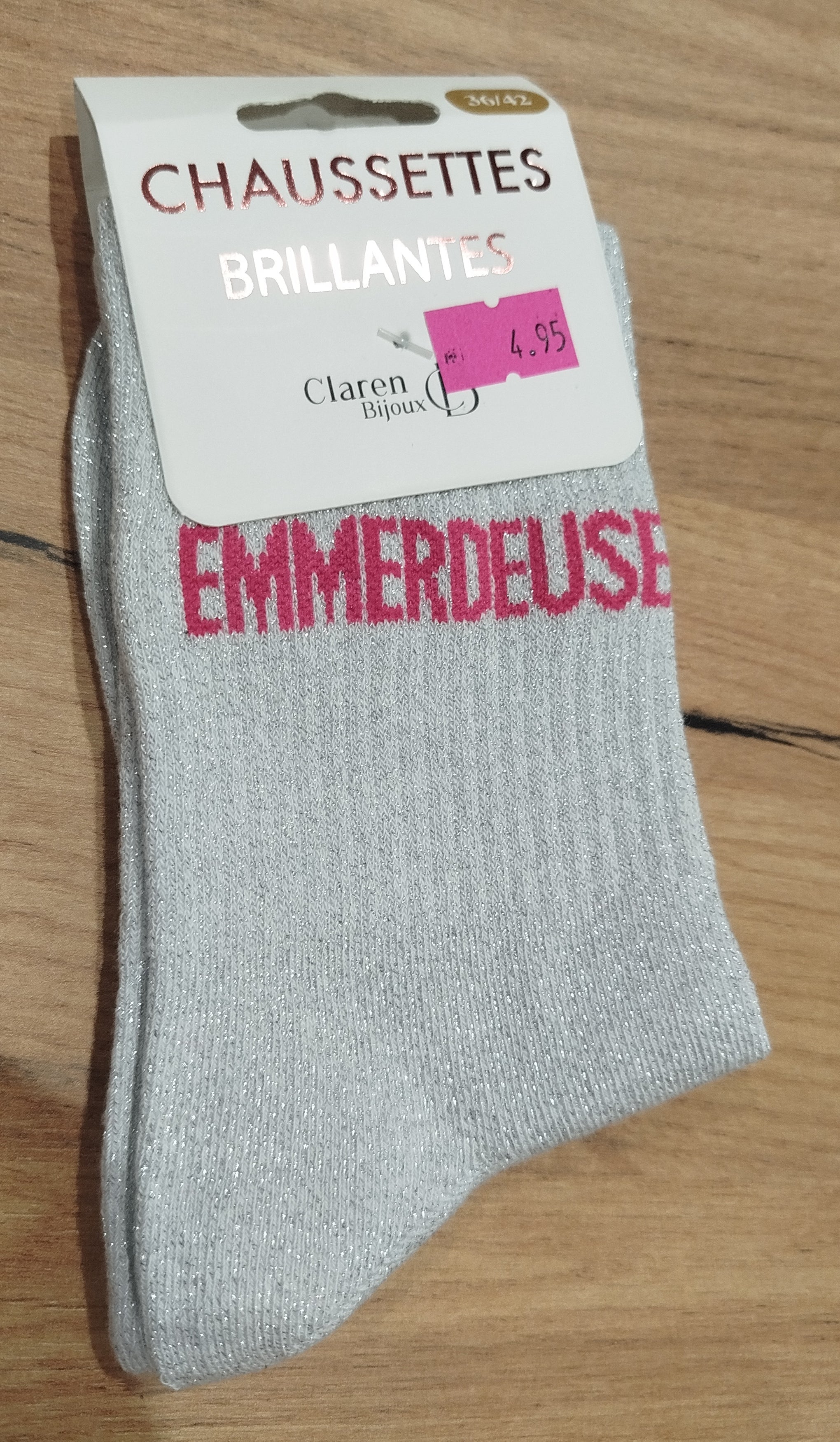 Chaussette " emmerdeuse "