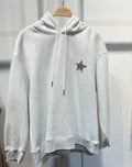 Sweat capuche etoile