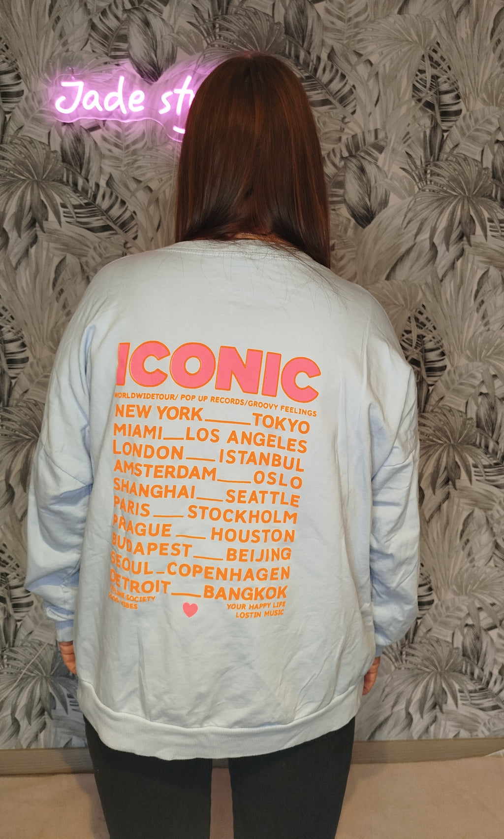 Sweat oversize " iconic "