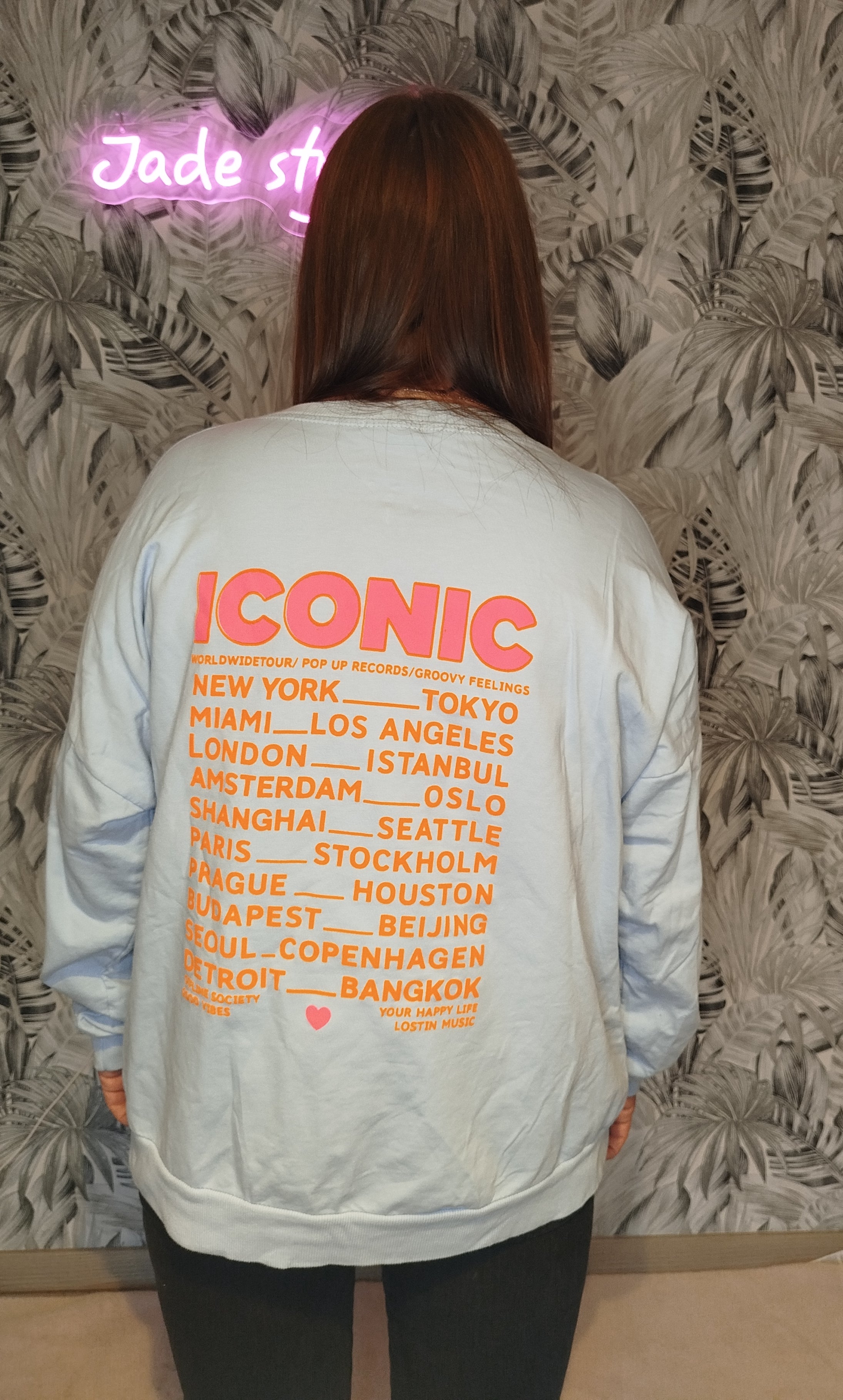 Sweat oversize " iconic "