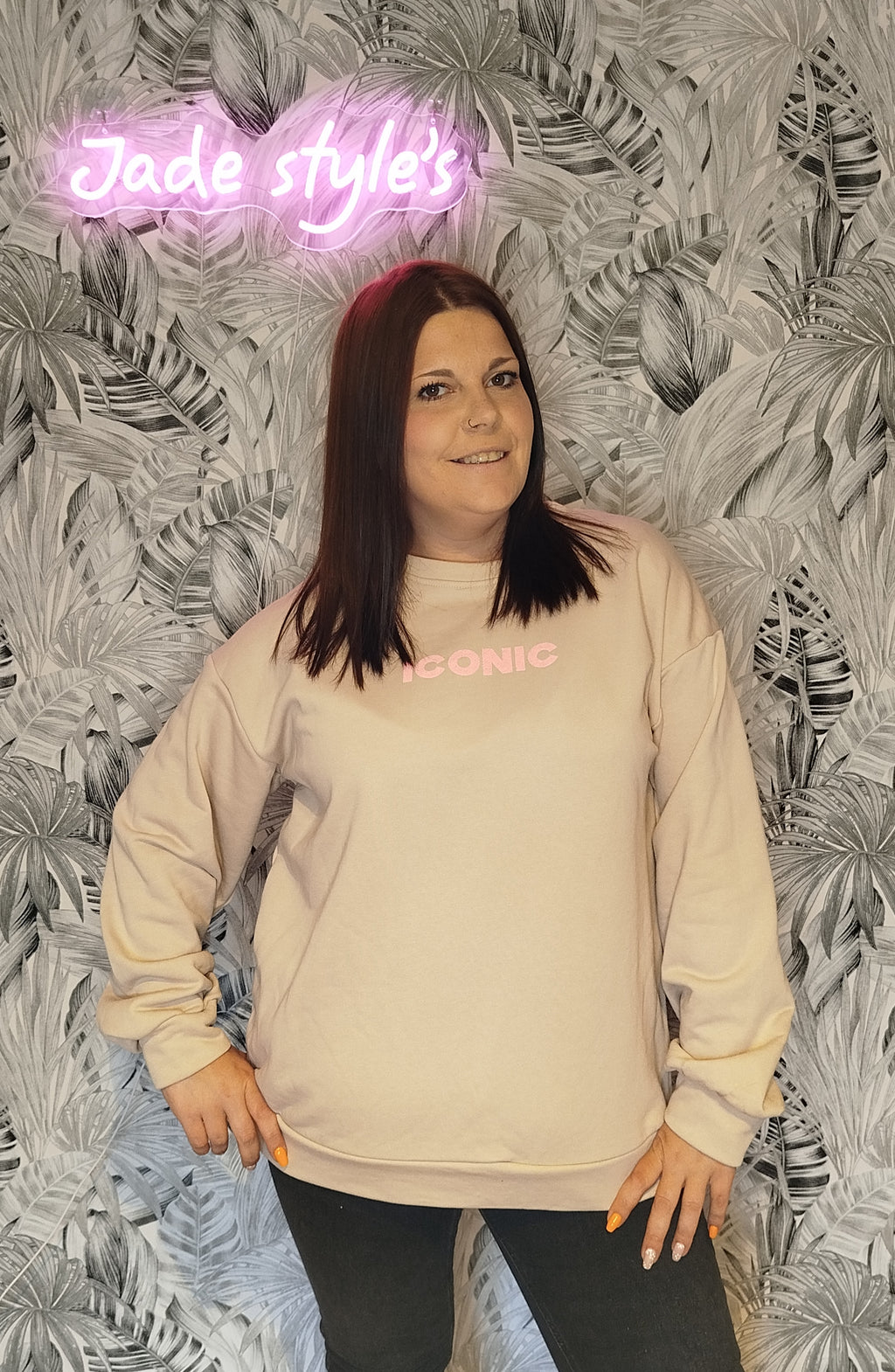 Sweat oversize " iconic "