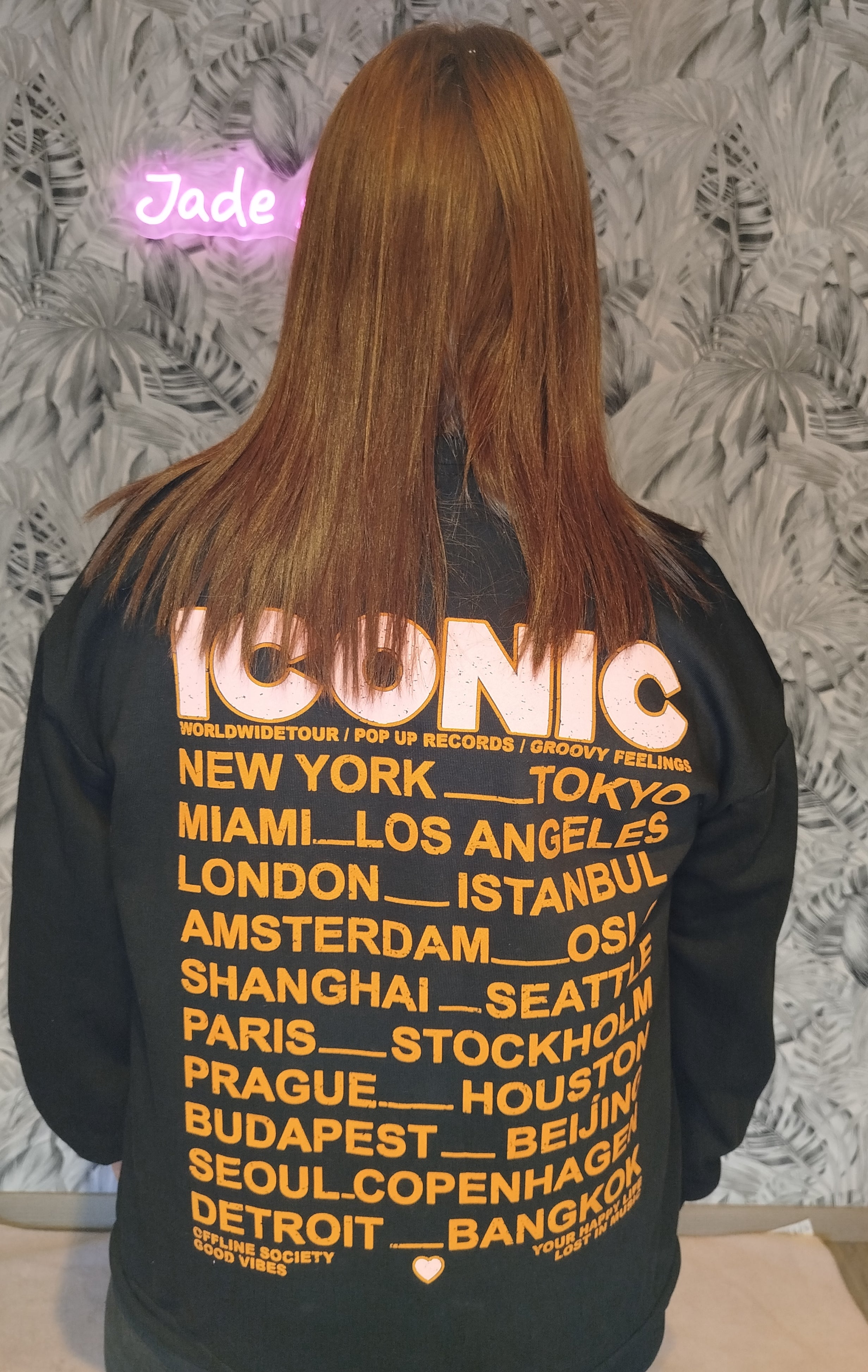 Sweat oversize " iconic "