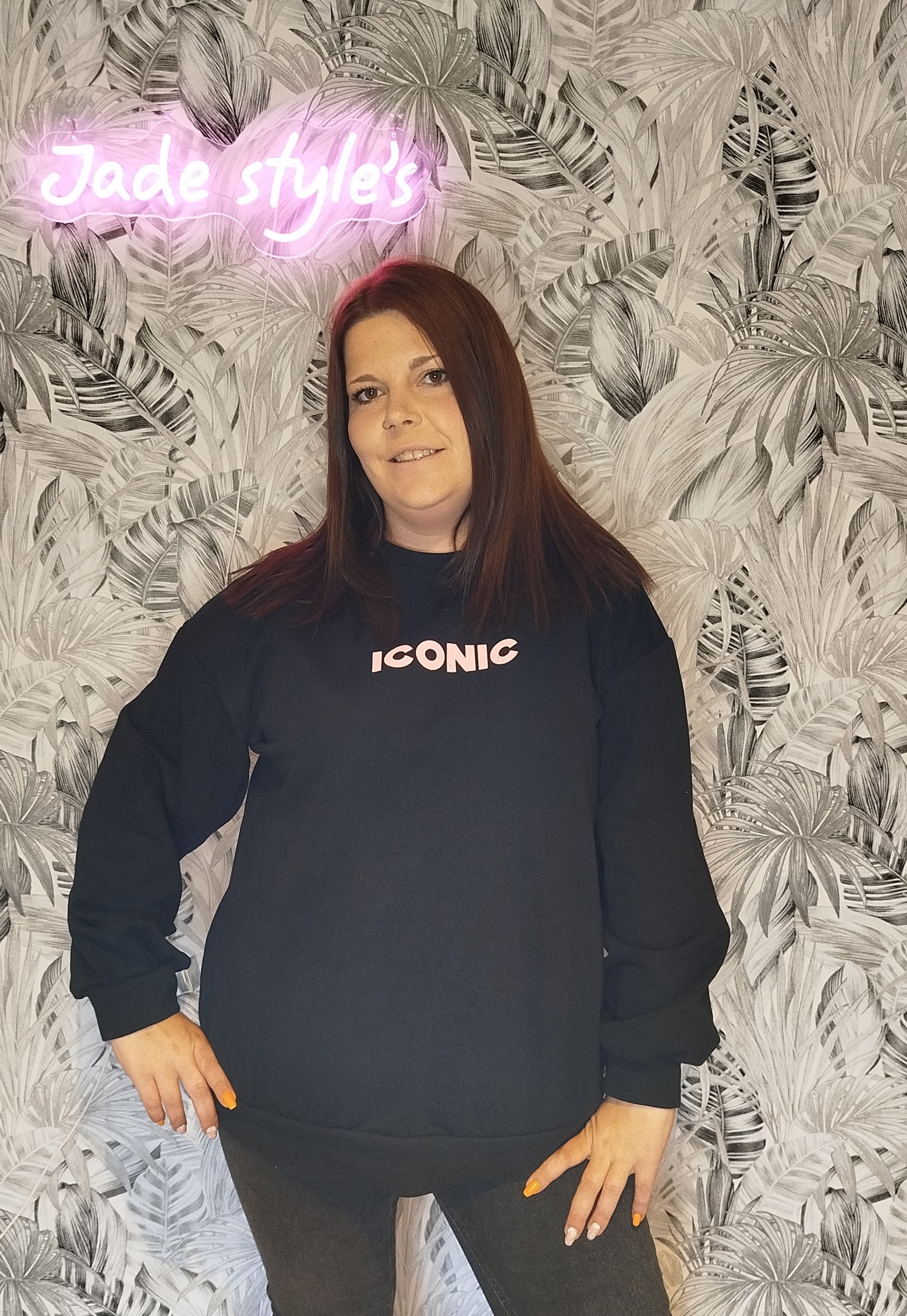 Sweat oversize " iconic "