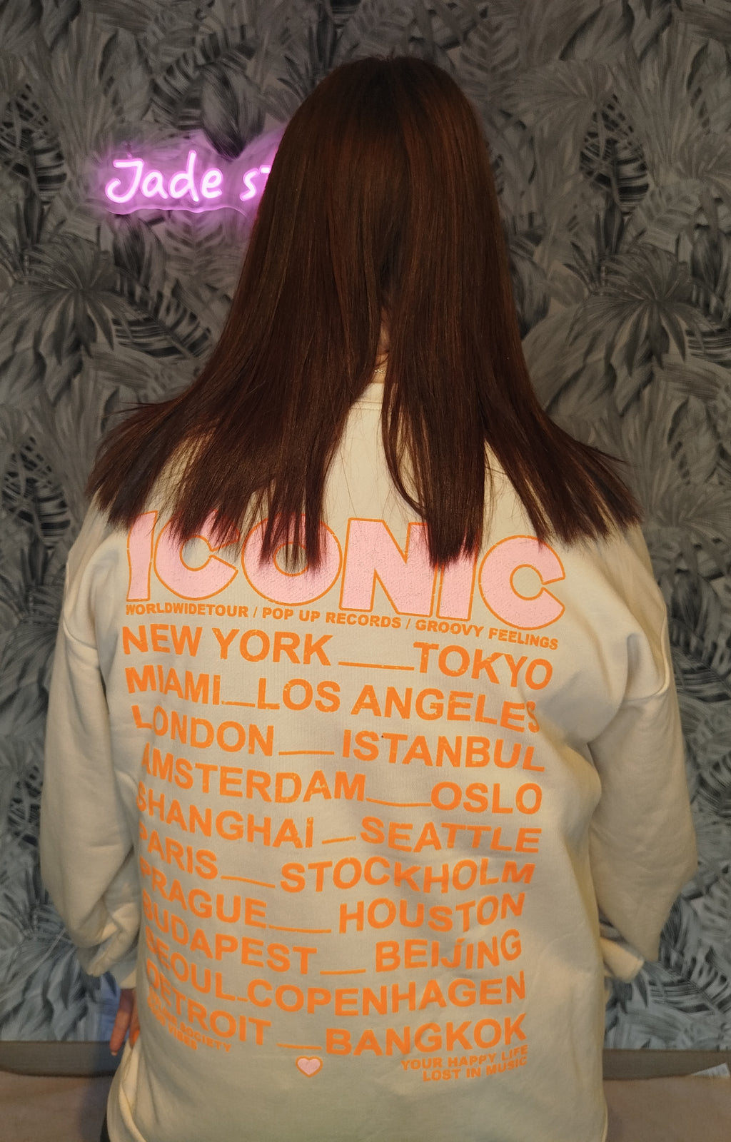 Sweat oversize " iconic "