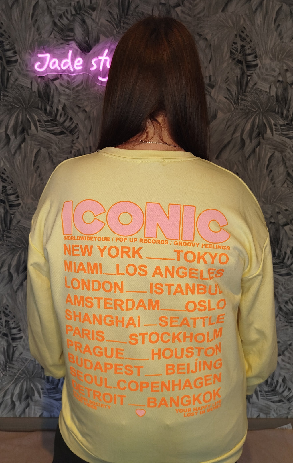 Sweat oversize " iconic "
