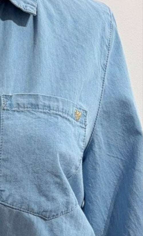 Chemise jeans