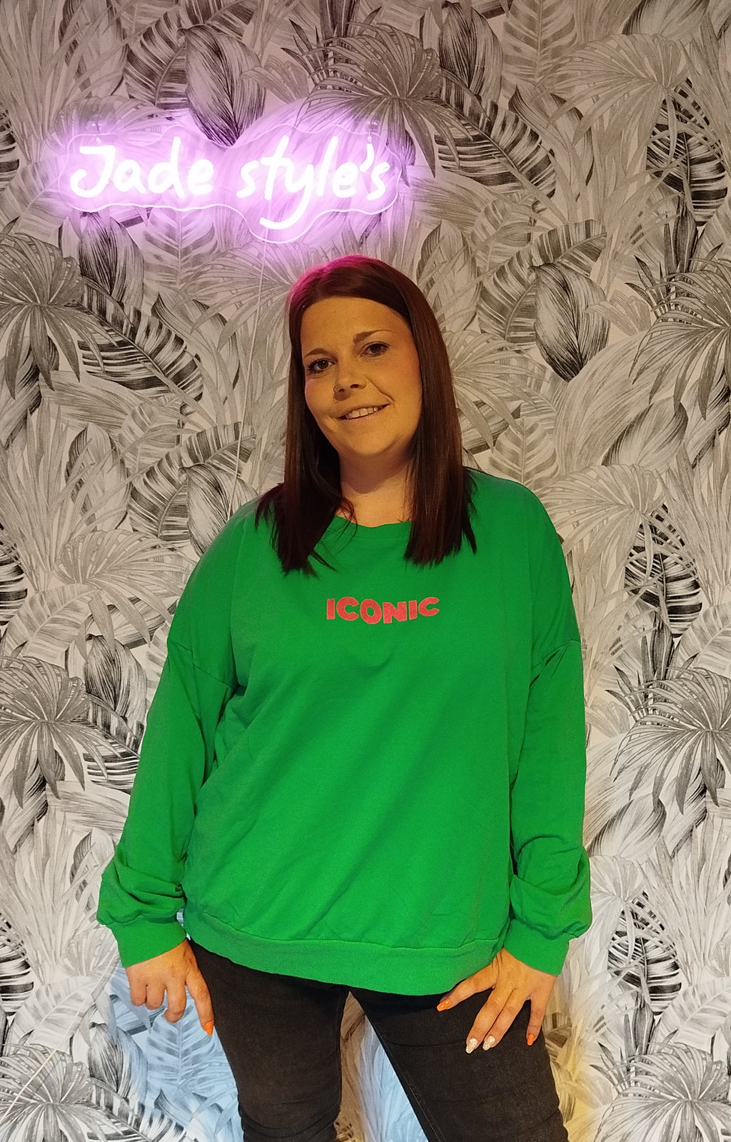 Sweat oversize " iconic "