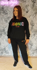Ensemble jogging " iconic "