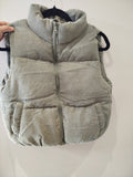Veste sans manche kaki