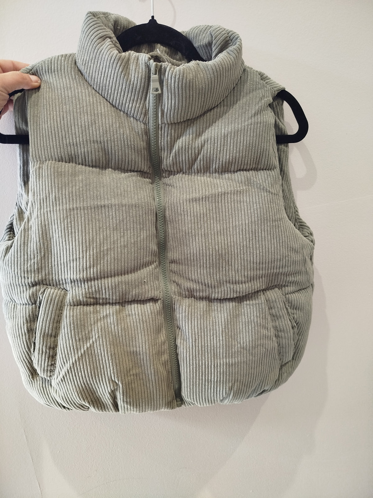 Veste sans manche kaki