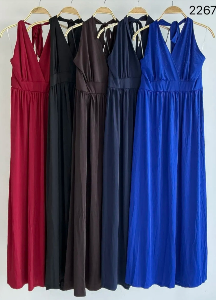 Robe dos nu "