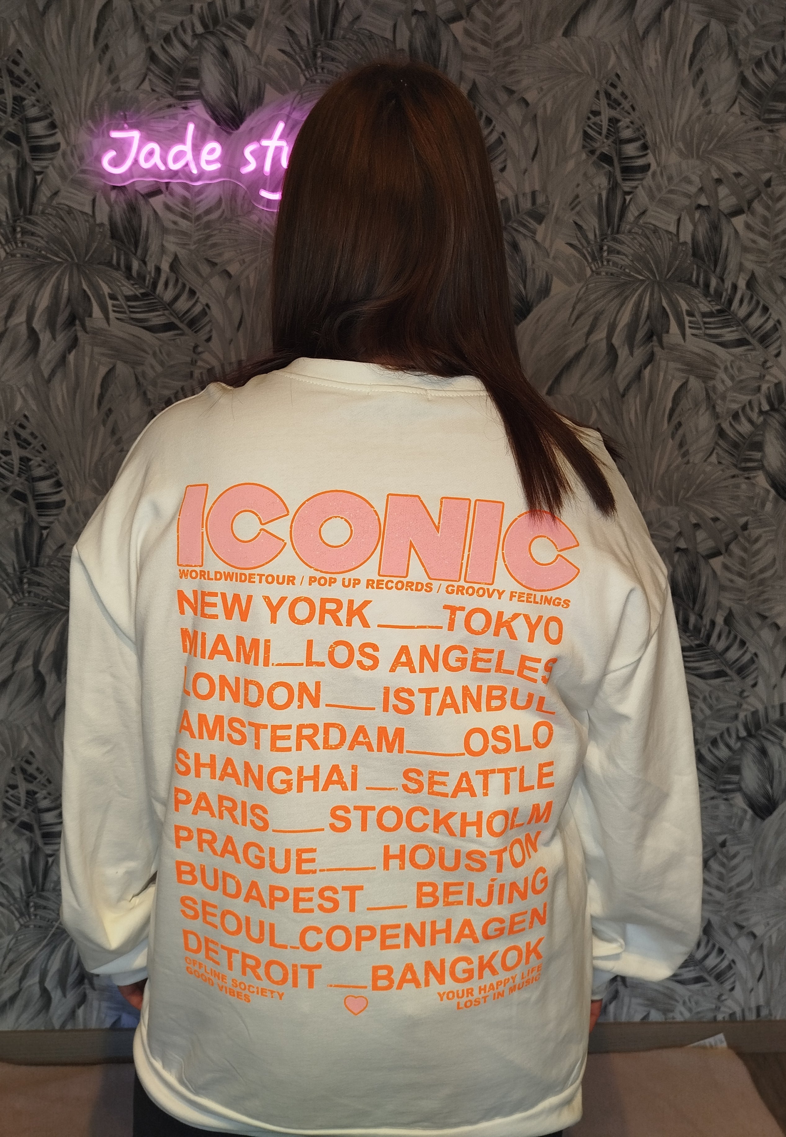 Sweat oversize " iconic "