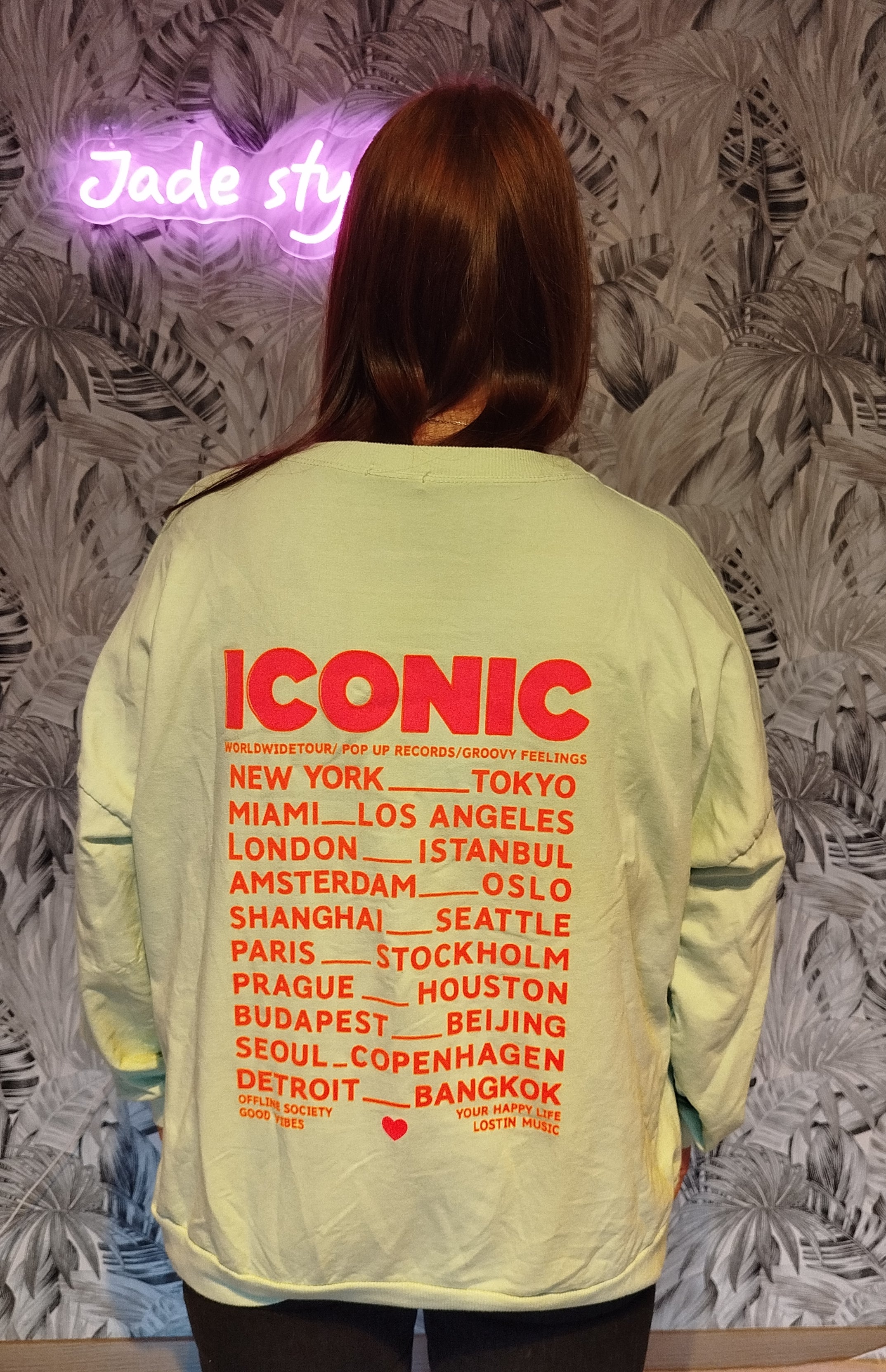 Sweat oversize " iconic "