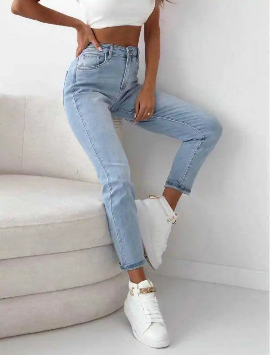 Jeans mom fit