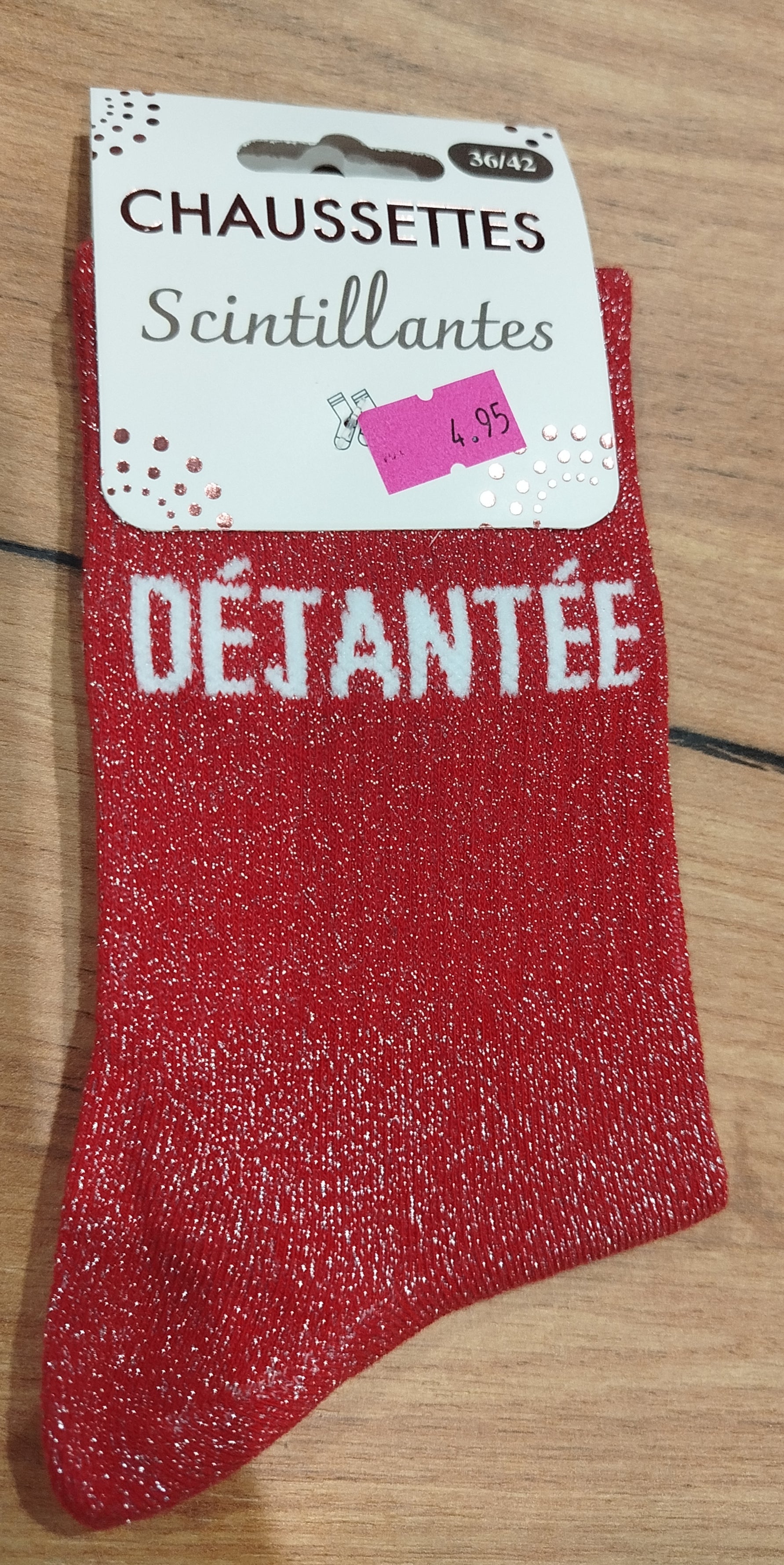 Chaussette " déjantée"