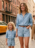 Chemise jeans