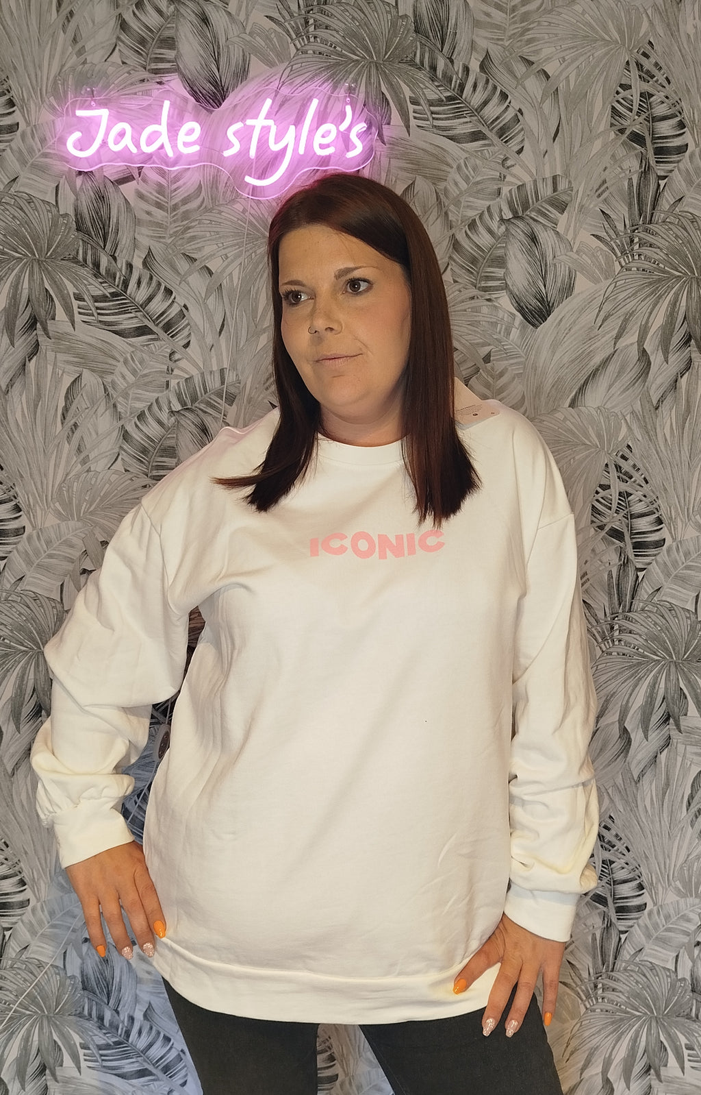 Sweat oversize " iconic "