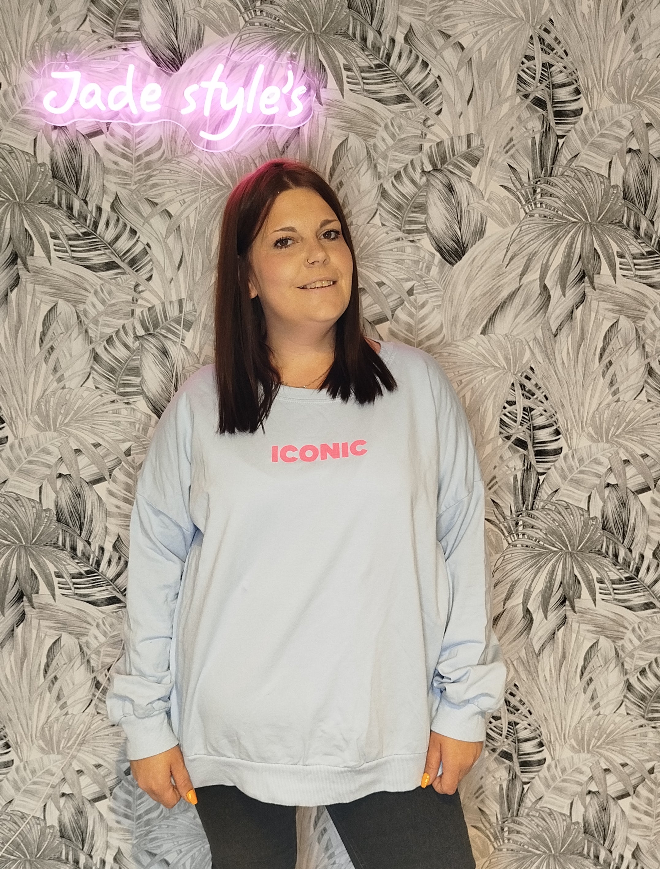 Sweat oversize " iconic "