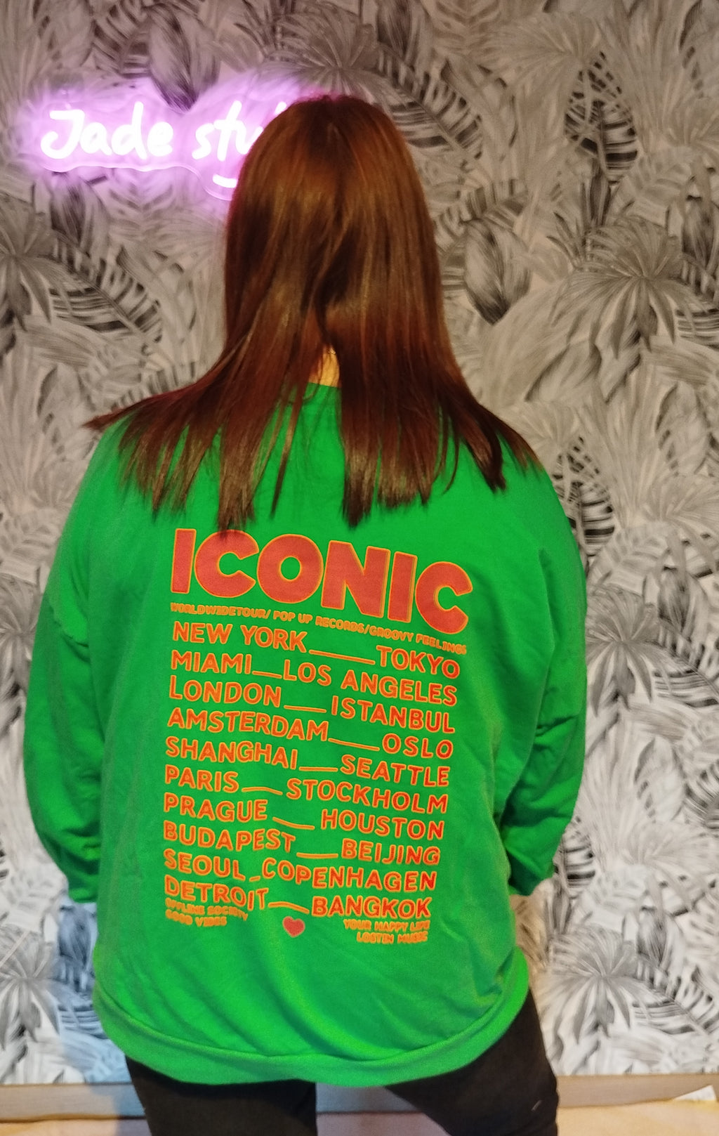 Sweat oversize " iconic "